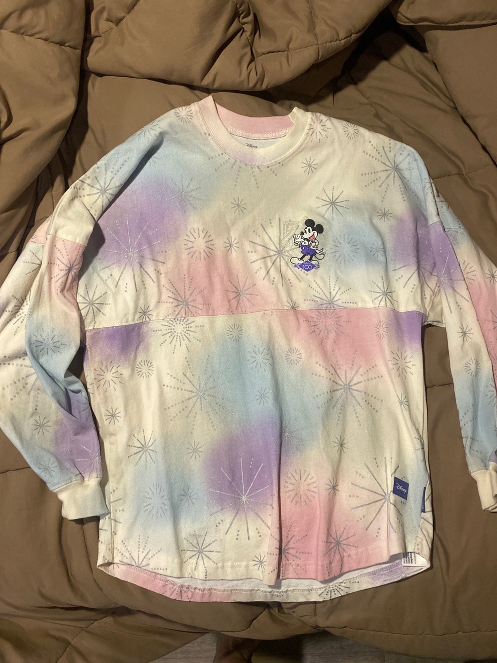 DISNEY SPIRIT JERSEY cast member 100 years shirt XS